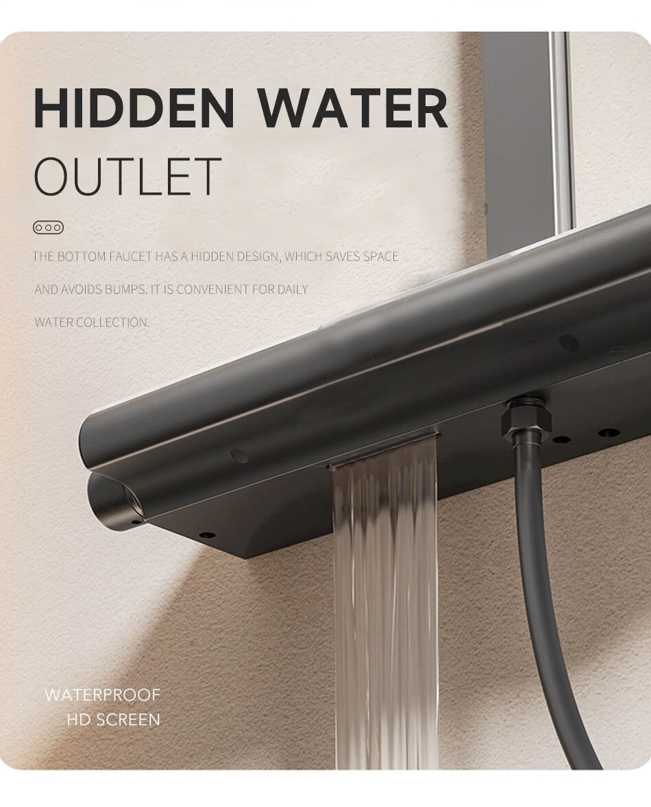 Rivius Aquadoré Rosegold – Minimalist Design Faucet & Shower Stand, Premium Quality