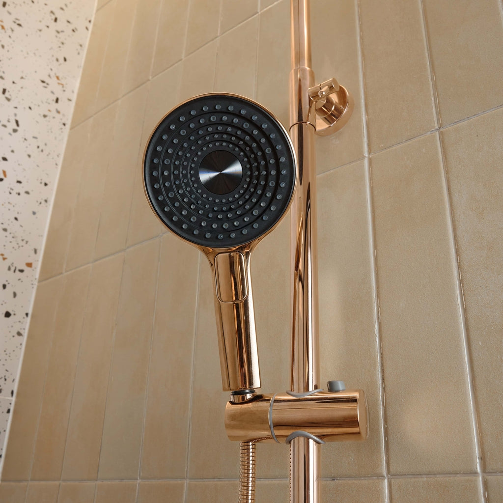 Rivius Aquadoré Rosegold – Minimalist Design Faucet & Shower Stand, Premium Quality