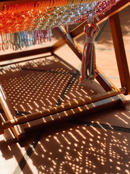 Prism Weave Foldable Lounger