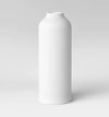 Textured Ceramic Vase White