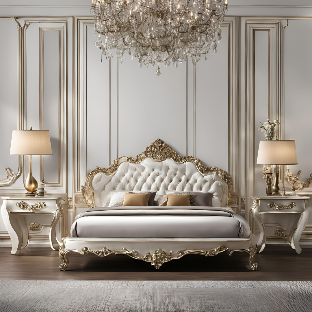 Golden Elegance Bedroom Set