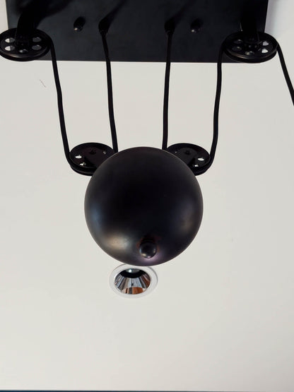 Rivius Volar – Industrial Pulley Ceiling Light