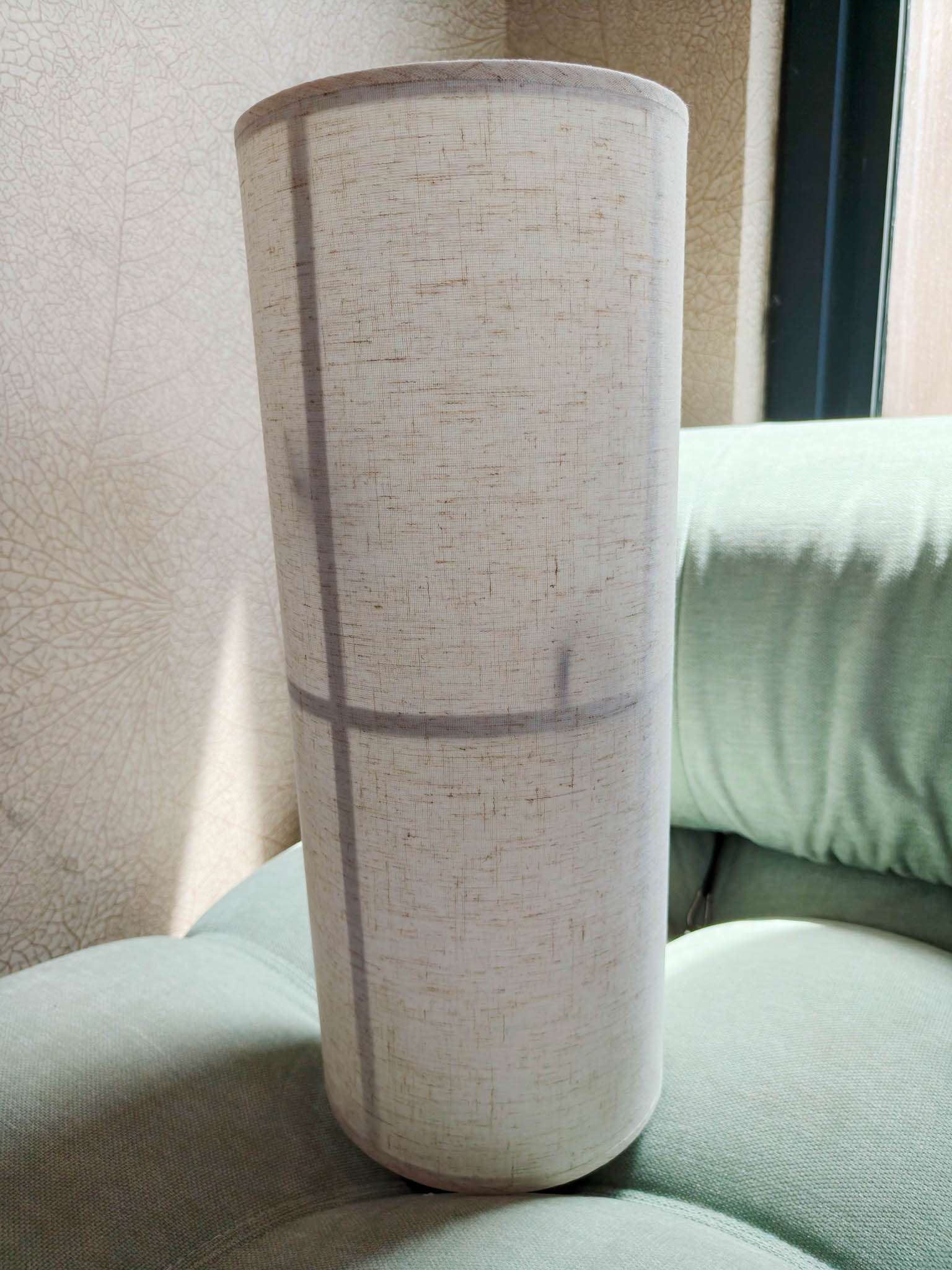 Rivius Linéa – Minimalist Modern Fabric Cylinder Lamp