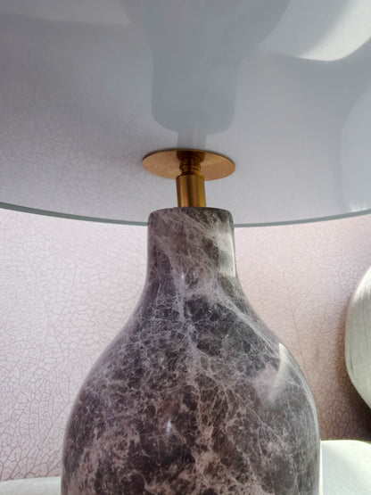 Rivius Molari – Minimalist Natural Stone Table Lamp