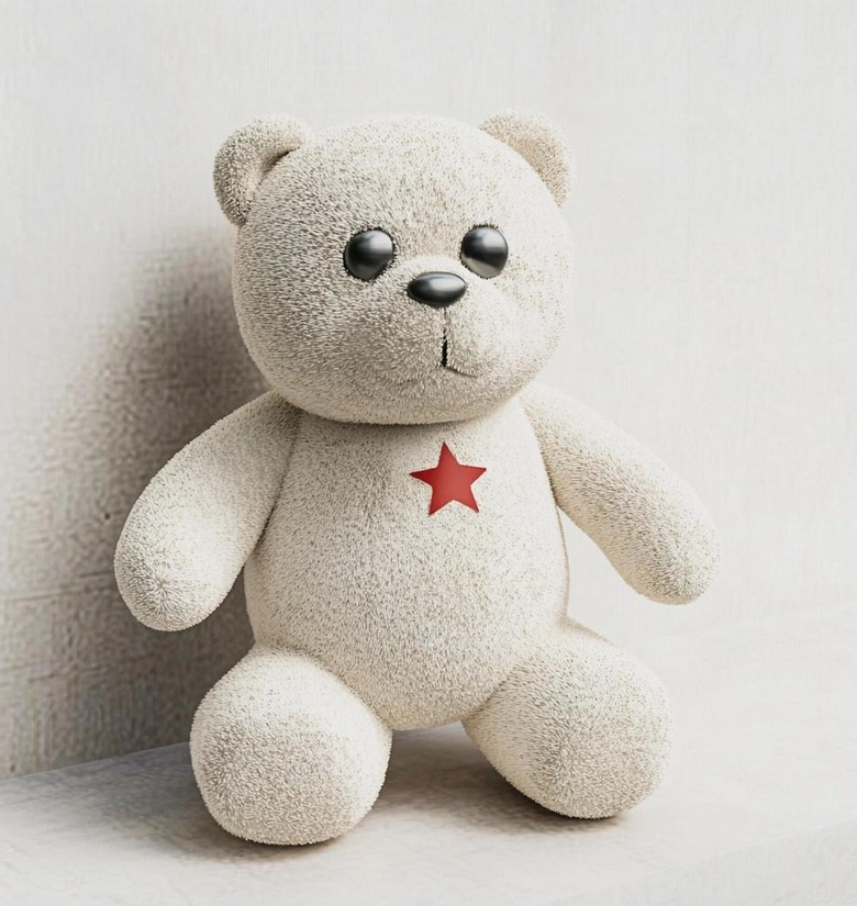 Ruby Star Teddy