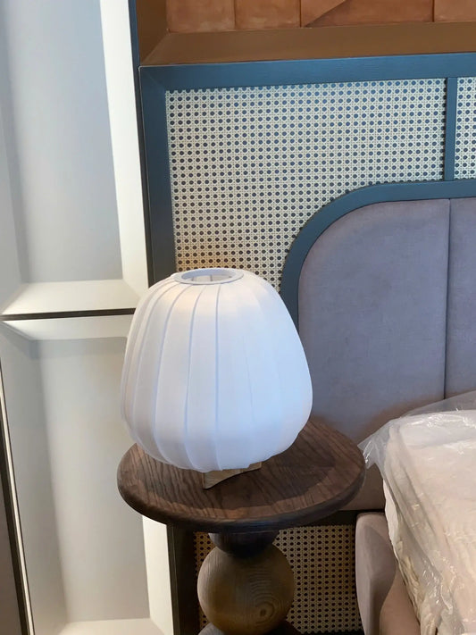 Rivius Umelune – Fabric Table Lamp with Organic Silhouette