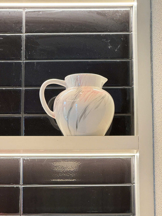 Rivius Marbelle – Marble-Patterned Ceramic Pitcher With Handle