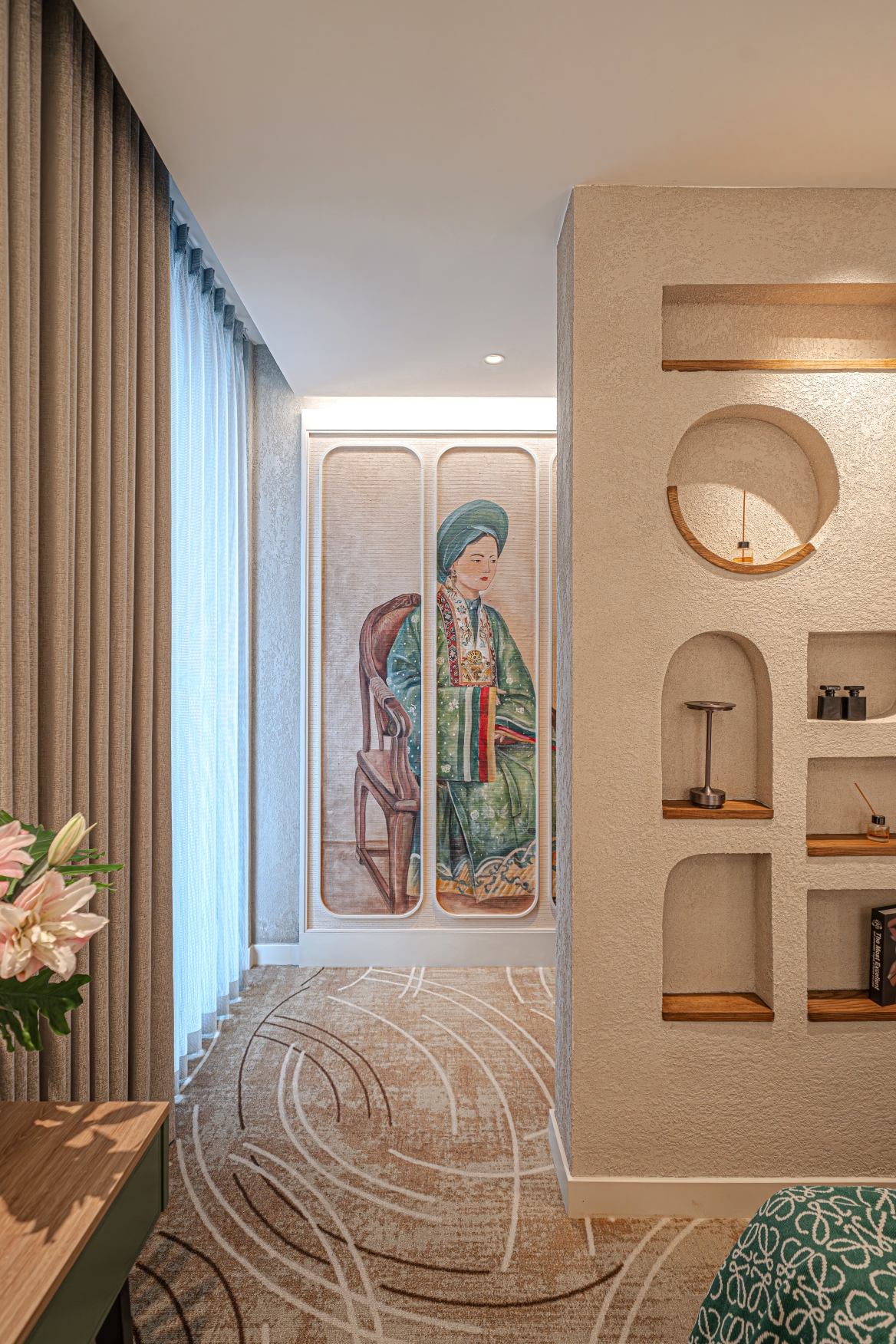 Chi tiết nội thất phòng Nam Phương
