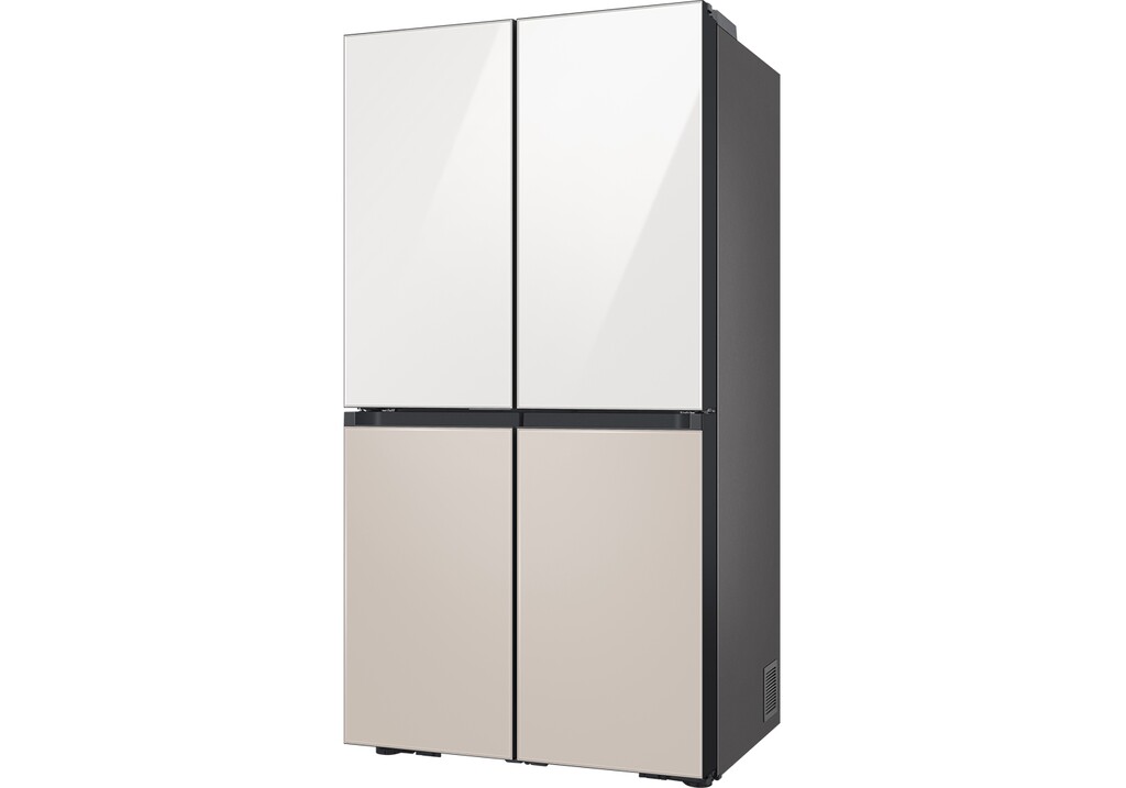 648 L Tủ Lạnh Bespoke AI 4 Cửa -Beverage Center™ Trắng/Be