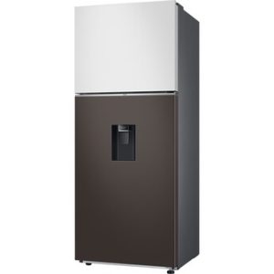 382 L Tủ Lạnh Bespoke AI Đông Trên -Optimal Fresh+, Nâu